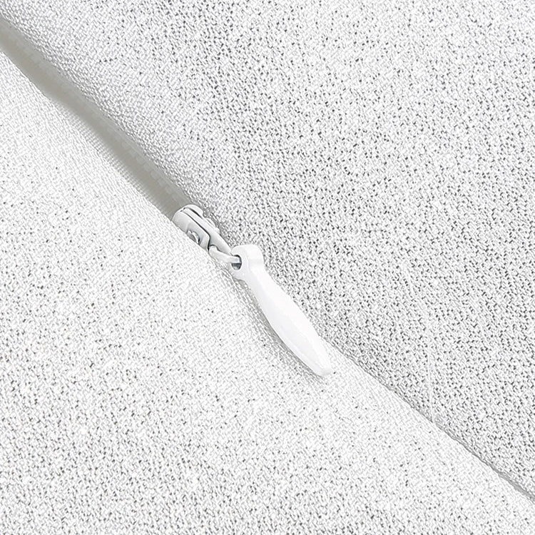 Glamorous White Strapless Mini Dress with Sparkling Butterfly Detailing for a Gala Event