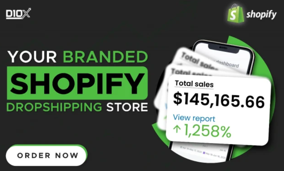 Shopify e-commerce store