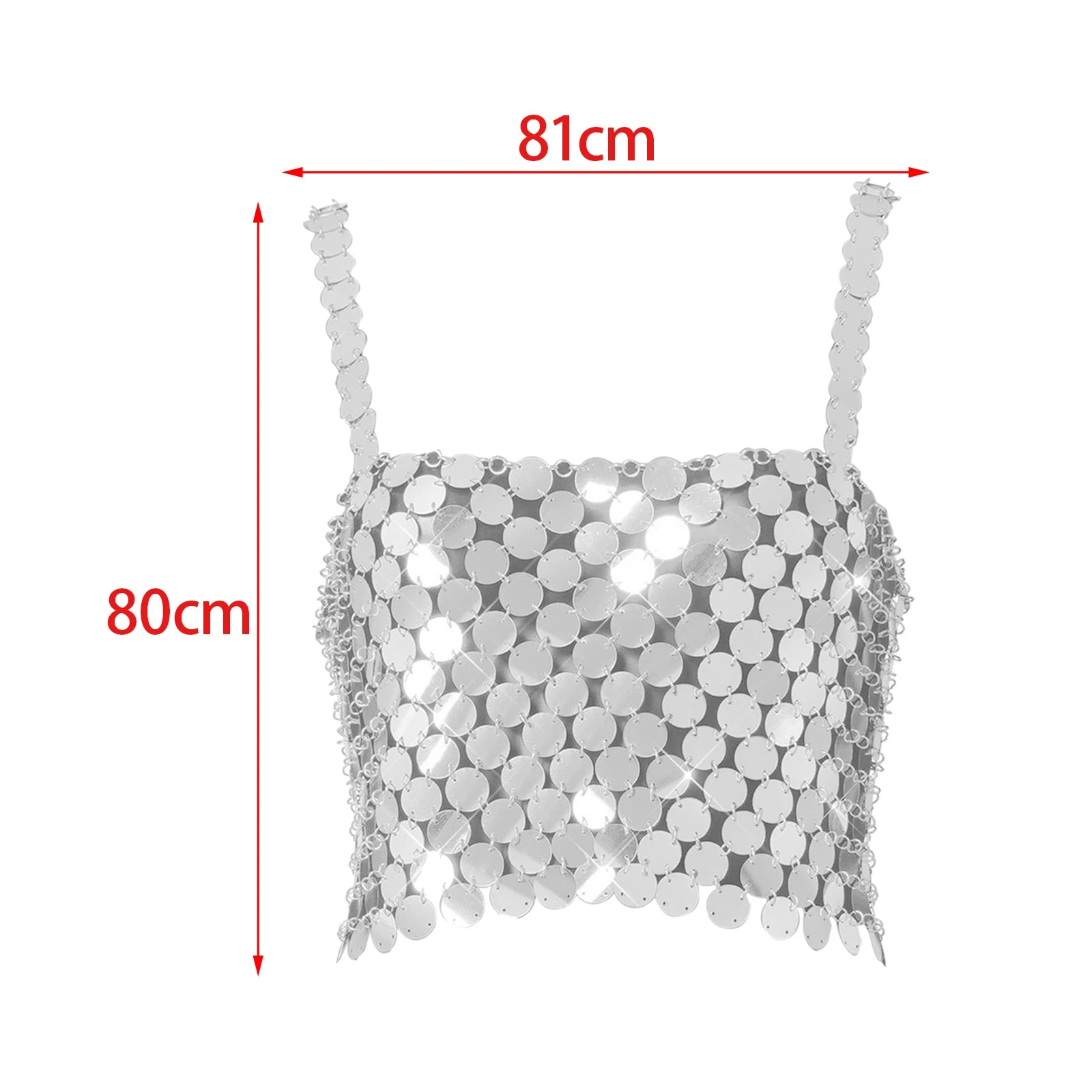 Mini Skirt Shiny Sequins Metal Chain Patchwork Woman Skirt Hollow Out Transparent Fashion Elegant Solid Short Bottom Women Girls