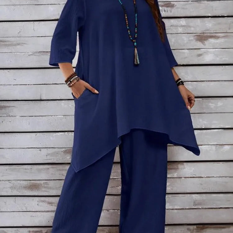 2 Piece Women Sets 2025 New Arrival Plus Size Spring Autumn Matching Sets Top And Pants Suits Outfits Oversized Clothing