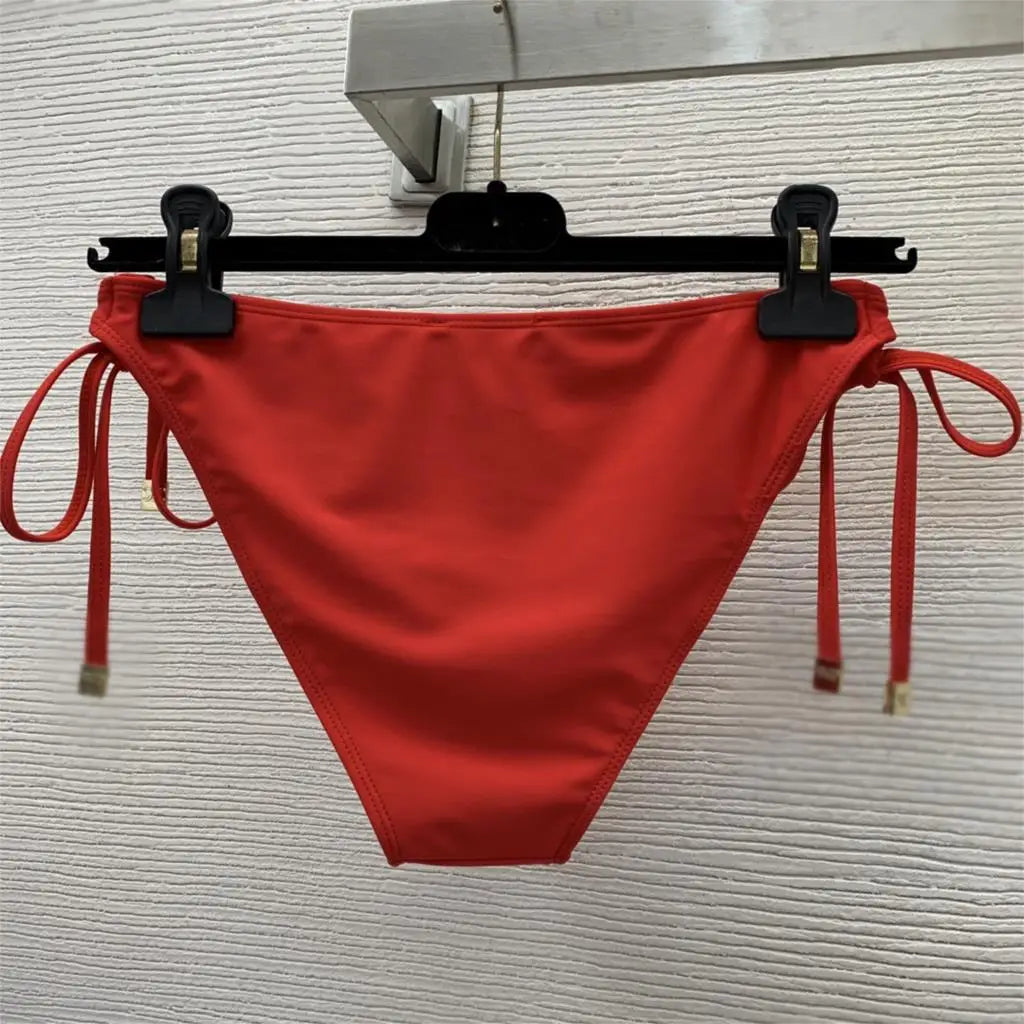 Women Black Triangle Bikini Ins Design Luxury Swimwear Fashion Beach Summer Swim Wears