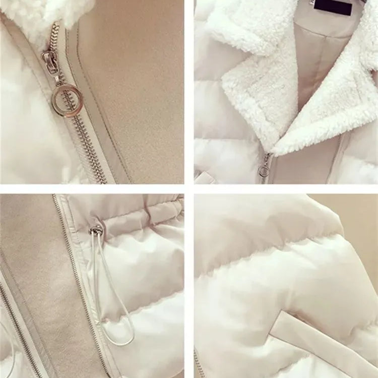 Winter New Warm Sweater 3 piece set Women Korean Fashion Sweet Heart-shaped beaded Sweater +Lamb wool vest +Pants Suits