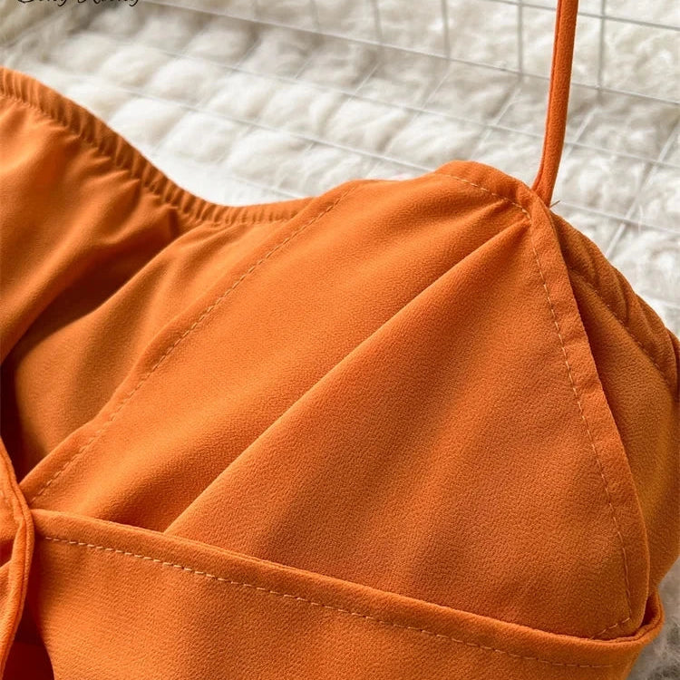 SINGREINY Holiday Suits Strapless Halter Strapless Top+Zipper Tie Dye Skirt Female Fashion Sexy Two Pieces Suit