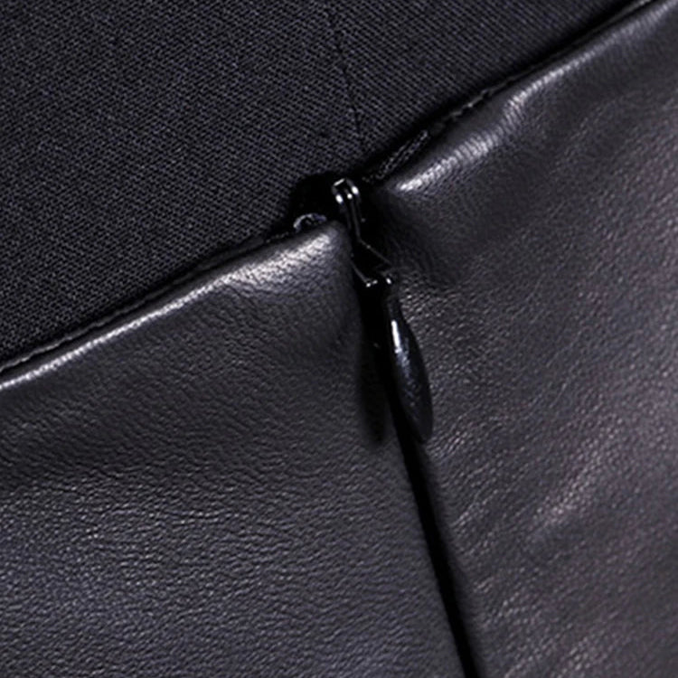 Spring Fit and Flare Soft Faux Leather Dress Elegant Luxury Red Maxi Dresses for Women 2022 long Retro Fashion Clothes