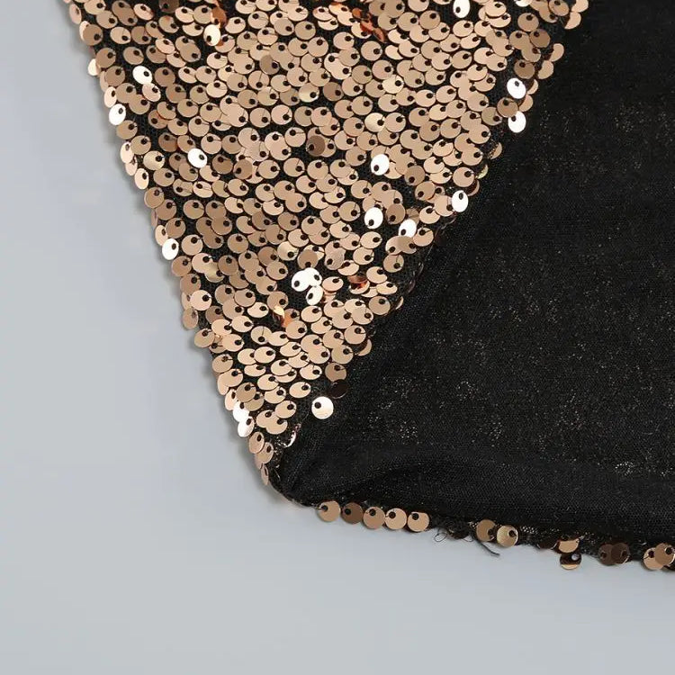 Skirts Sets Crop Top + Low Waist New Two Piece Set Birthday Outfit Luxury Suit Summer New Sequins Prom Elegant Gowns