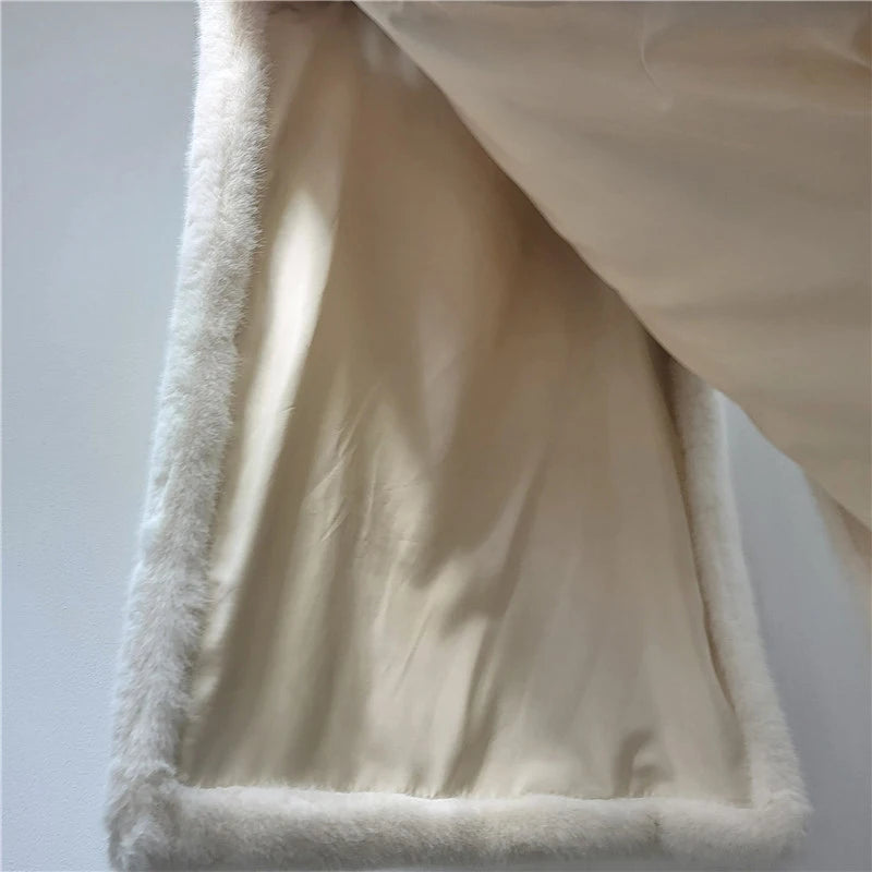 Autumn Winter New High Quality Soft Fur Vest For Women Imitation Mink Fur Sleeveless Fur Tank Top Female 11A07795