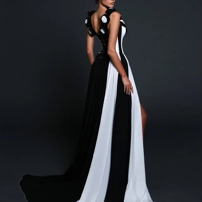 2025 New Spring Women Sleeveless Sexy V-Neck Bodycon Long Bandage Dress Fashion Celebrate Birthday Evening Party Dress Vestido