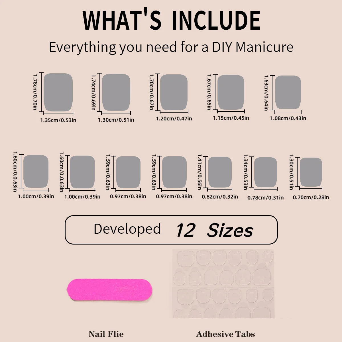 24pcs/set short fake nails for women girls french nude square white tips with rhinestones glitters Y2K press on false nail art