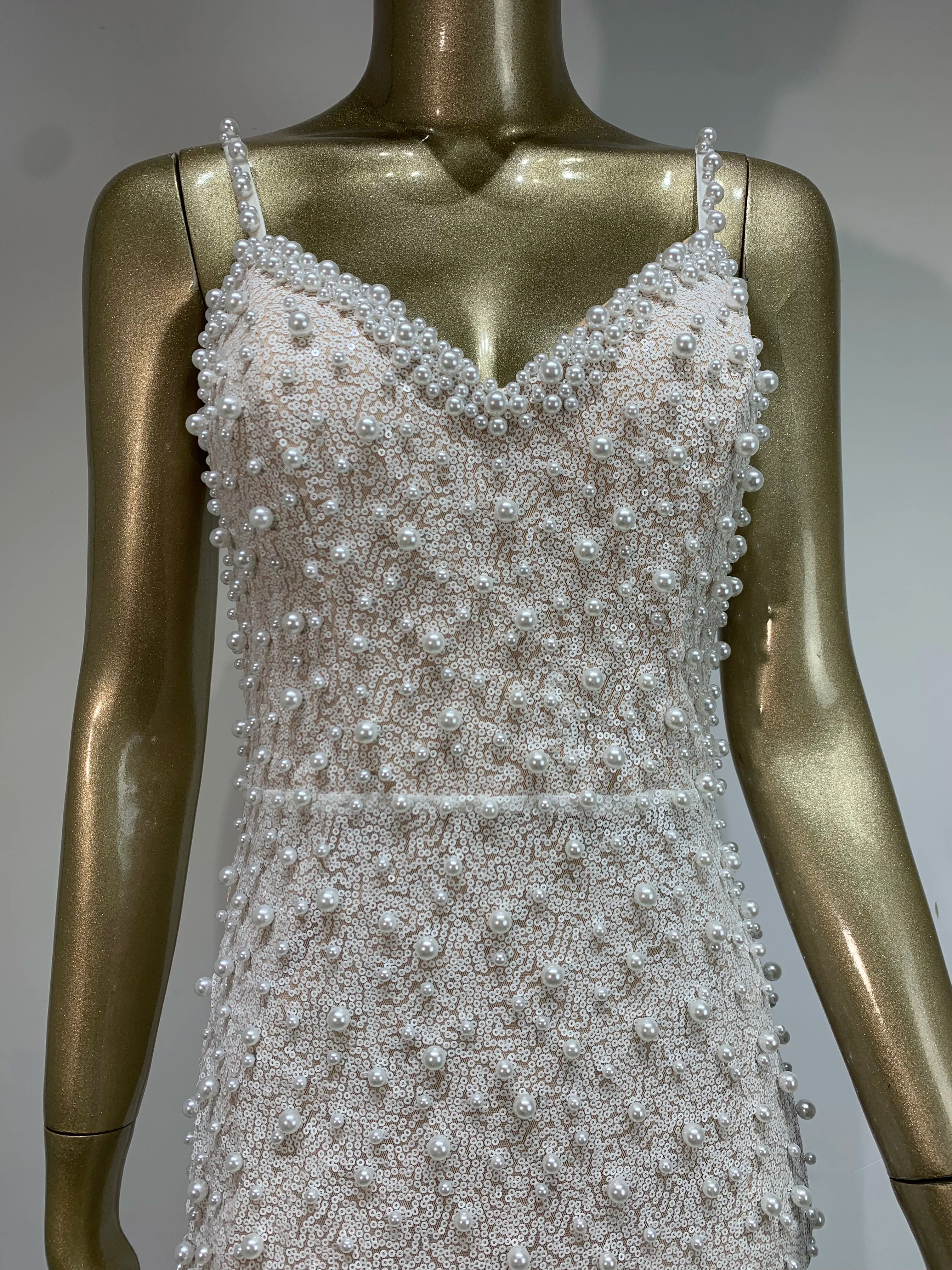 Women Celebrity Sexy V Neck Pearl Sequins Feather Maxi Long Dress 2024 Elegant Party Evening Stage Performance Dress Vestido