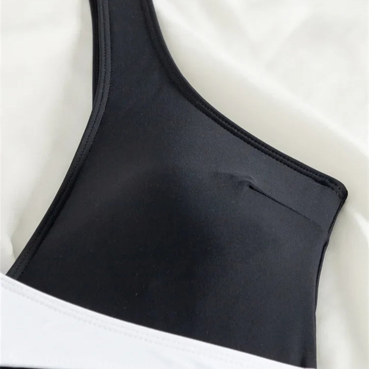 One Piece Women Hollow Out Swimwear New Solid V Neck Swimsuit Sexy Monokini Bodysuit Bathing Suit Female Summer Beach Wear