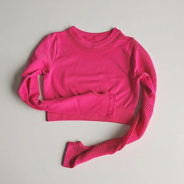 1/2Pcs Seamless Yoga Set Women Gym Sportswear Outfit Yoga Pant Leggings One Shoulder Sports Bra Workout Cloth Tracksuit rose top