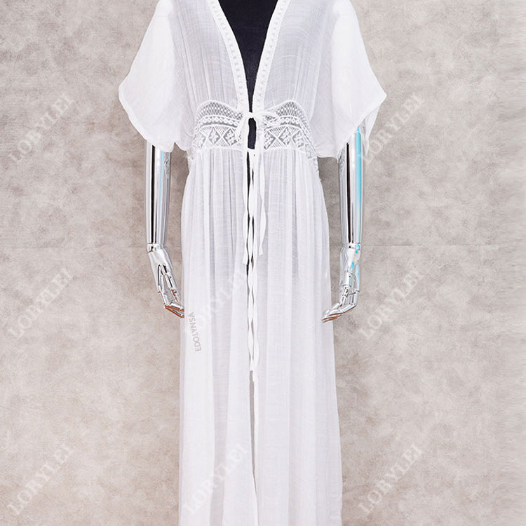 Tunics for Beach Swimsuit Cover up Swimwear Long Kaftan Beach Cover up Beachwear Pareo