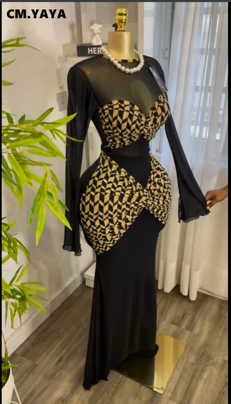 Women Houndstooth Printed Long Sleeve Draped Ruched Bodycon Midi Mini Dress 2025 Vacation Sexy Party Evening Dresses