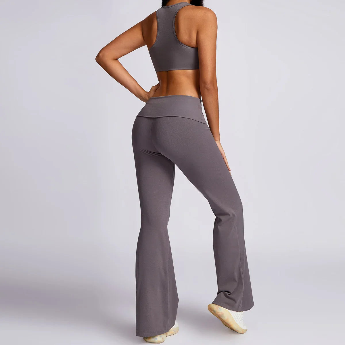 New Yoga Set Workout Clothes Fitness Suits Sports Bra High Waist Leggings 2 Piece Women High Stretch Gym Outfit