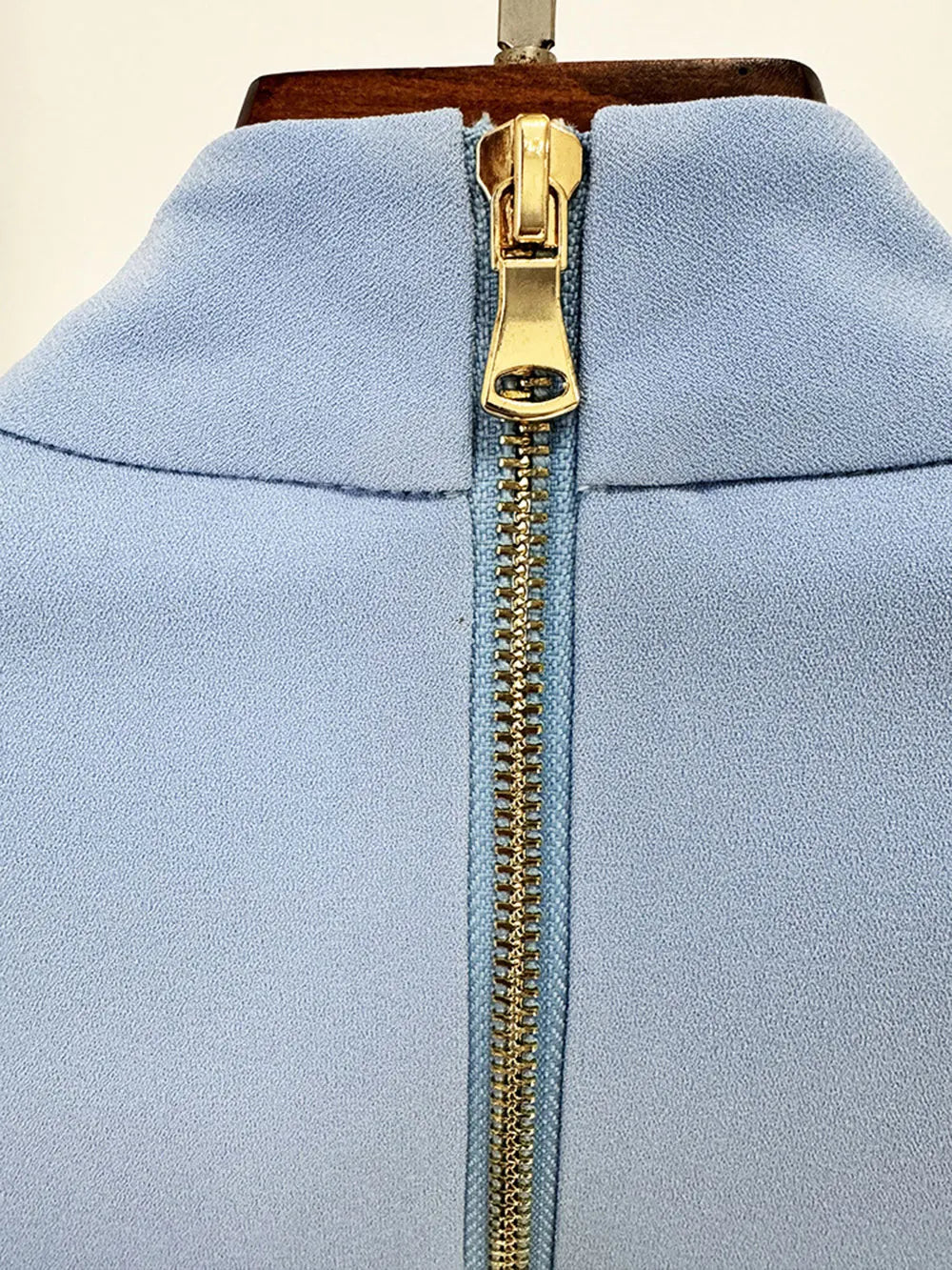 2025 Autumn Elegant Women's Nail Pearl Water Diamond Blue Skirt Sets O-neck Long Sleeve Hoodie Top+Mini Skirt Two Piece Set