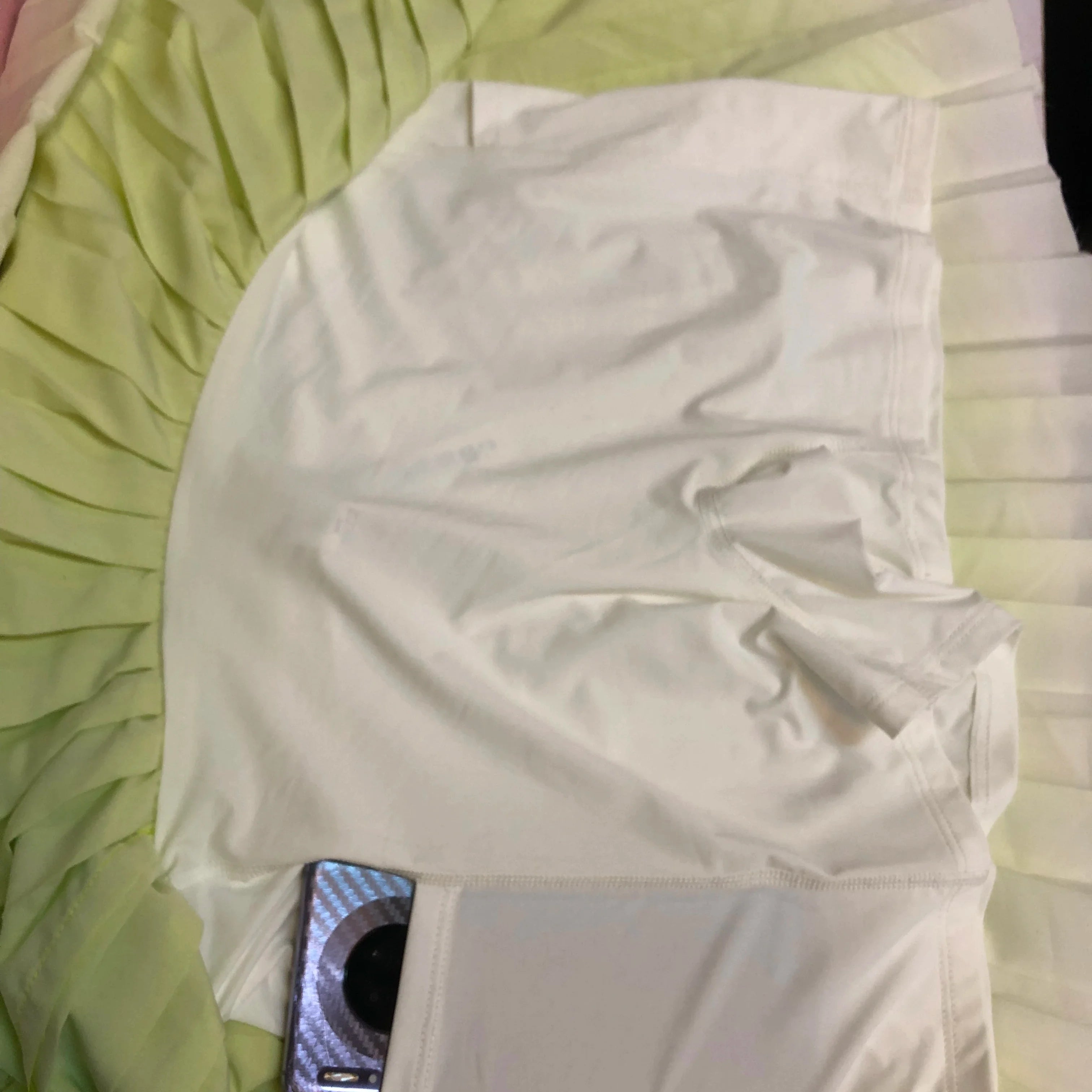 Women Gradient Double Layer Pleated Skirt Sports Golf Tennis Skirts Gym Fitness Running Yoga Soft Short Athletic Workout Skort