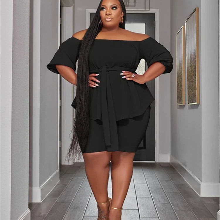 Wmstar Plus Size New In Matching Sets Two Piece Sets Women Loose Top Shorts Tracksuit Casual Summer Wholesale Dropshipping 2023