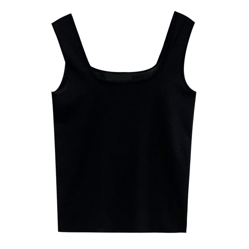 Women's Summer Suit 2024 New Casual Sunscreen Shirt Top+Strap+Casual Pants 3 Piece Korean Elegant Blouse Trousers Matching Set Black Vest