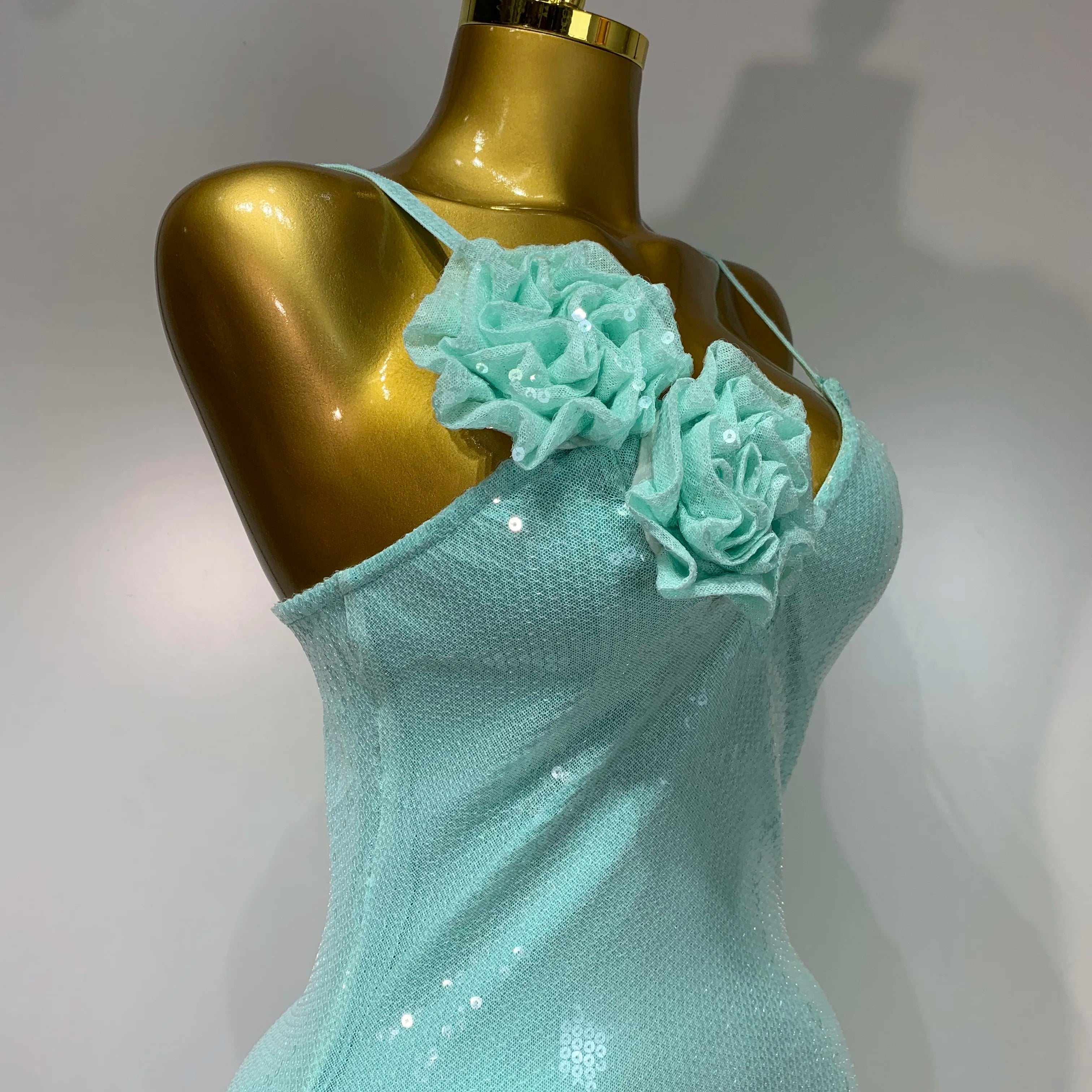 Women Sexy Sling V Neck Appliques Sequines Glitter Bodycon Long Dresses 2025 Luxury Birthday Party Celebrity Evening Prom Gown