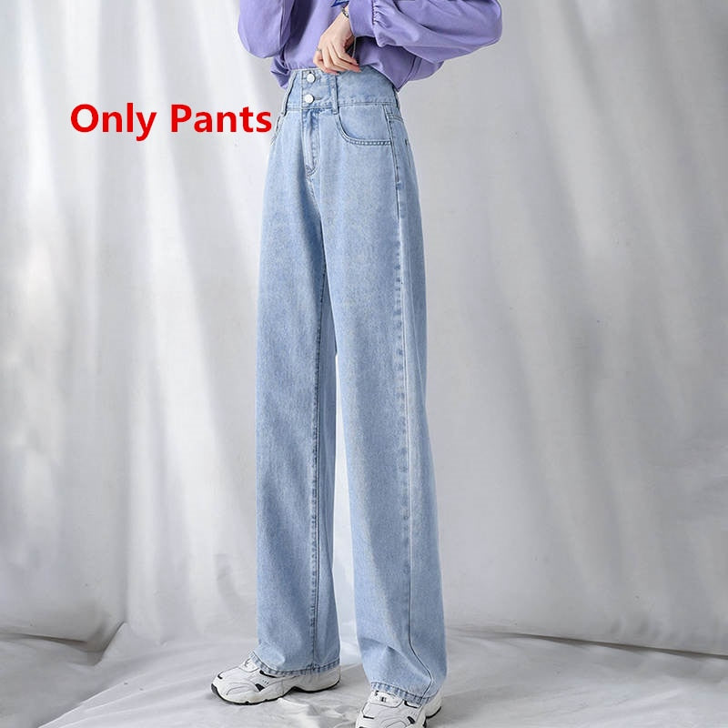 Women Spring Autumn Blazers T Shirts Denim Pants 1 or 3 Piece Set Korean Lady Casual Suit Jackets White Tops Jeans Outifts 2024 Only Denim Pants