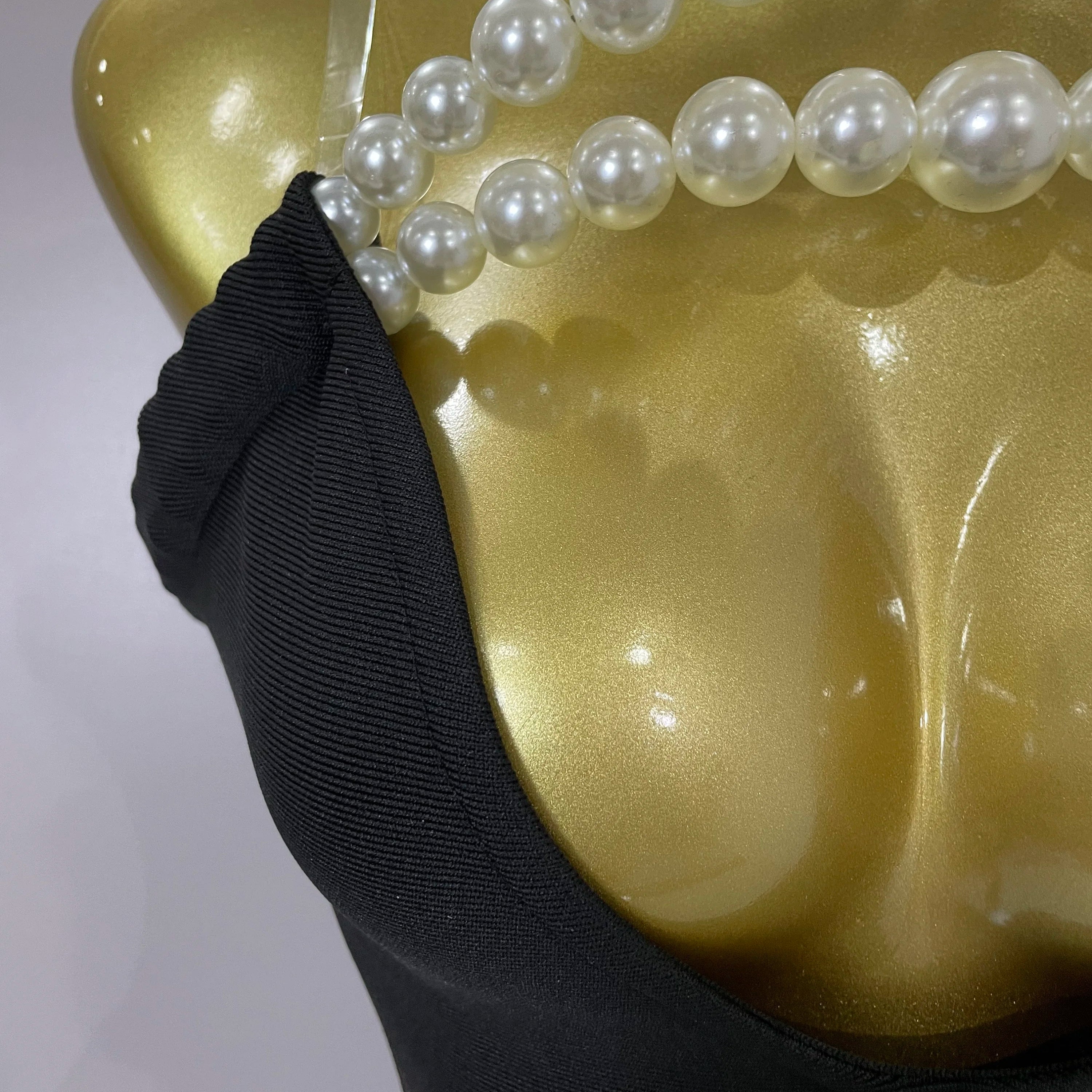 Sexy Backless Strapless Black Beading Long Bandage Bodycon Dress 2025 Women Celebrity Elegant Evening Luxury Birthday Dresses