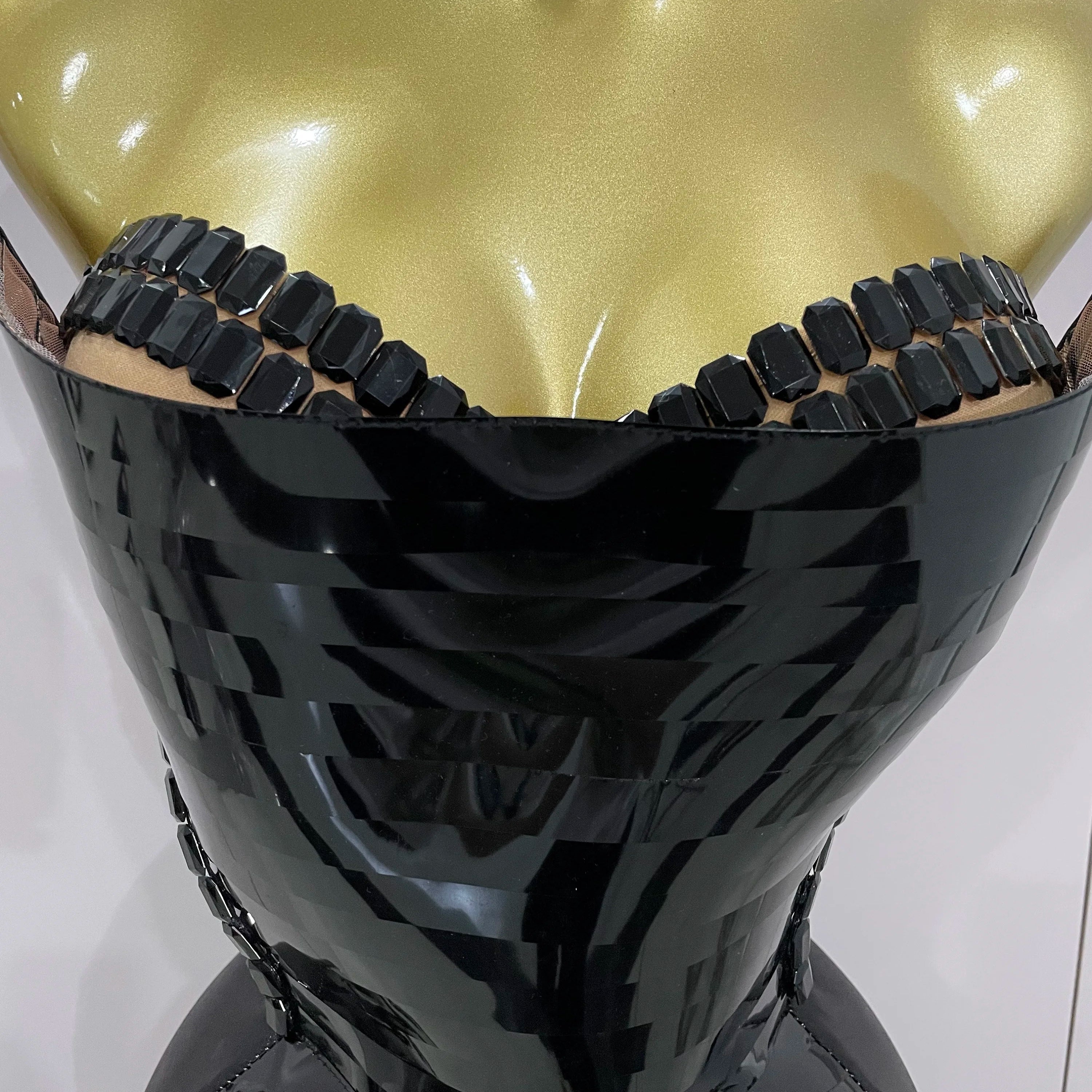 Black Shiny Sequin Sexy Chest Wrapped Dress 2025 New Women Fashion Eveing Celebrate Birthday Party Stage Costume