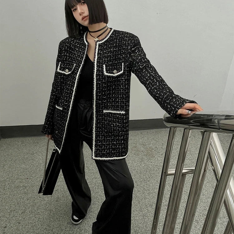 Spring Autumn Loose Casual Flowy Soft Black Brown Pu Leather Wide Leg Pants for Women High Waist Emo Korean Fashion 2023