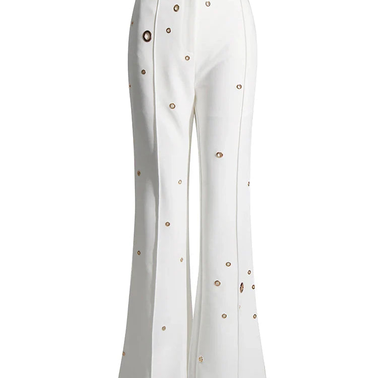 Soild Minimalist Sets For Women Turn Down Collar Long Sleeve Patchwork Button Pockets Set Female Fashion Clothing