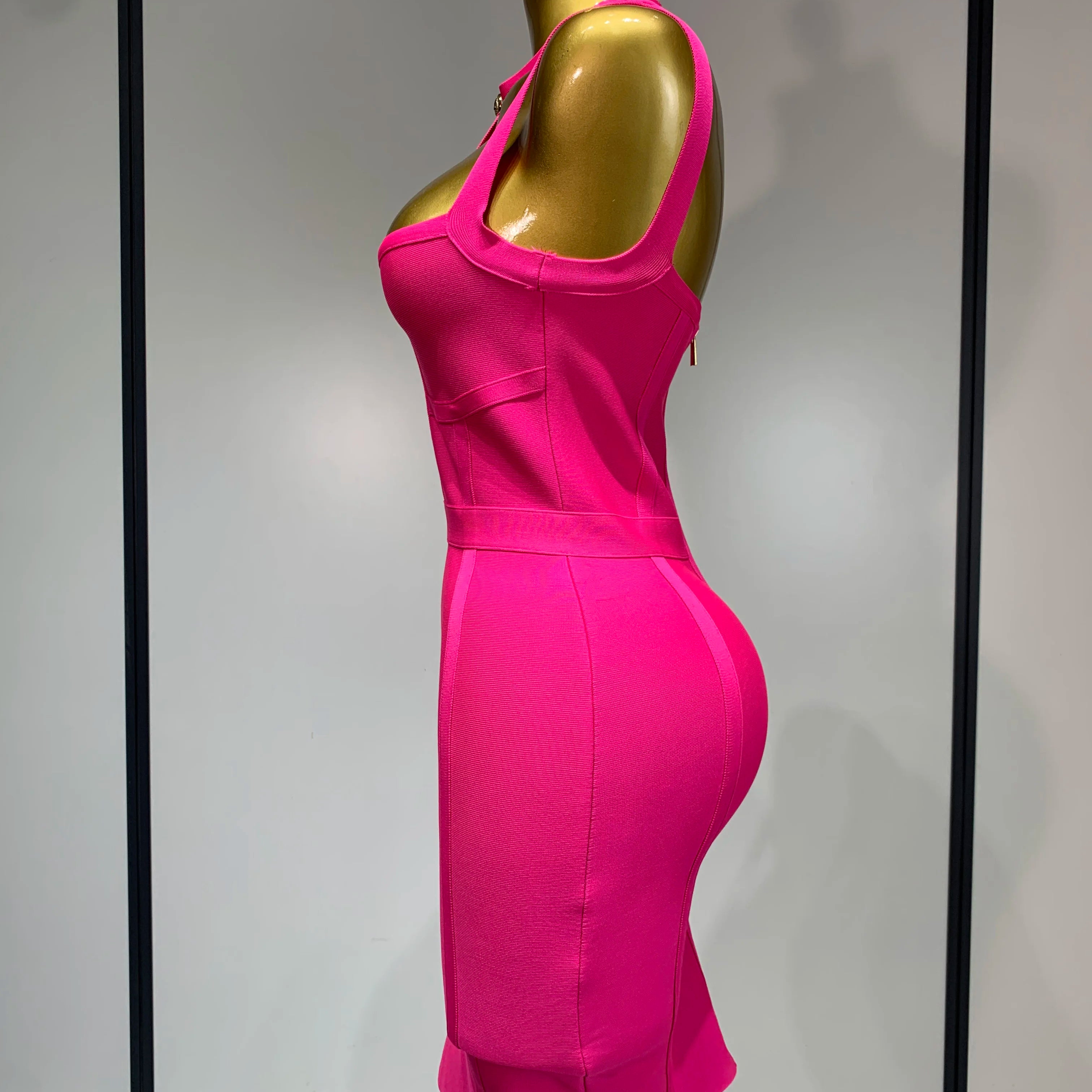 Sexy Mini Bodycon Club Party Dress Women Spaghetti Strap Bandage Dresses Short Slim Elegant Evening Party Birthday Dresses