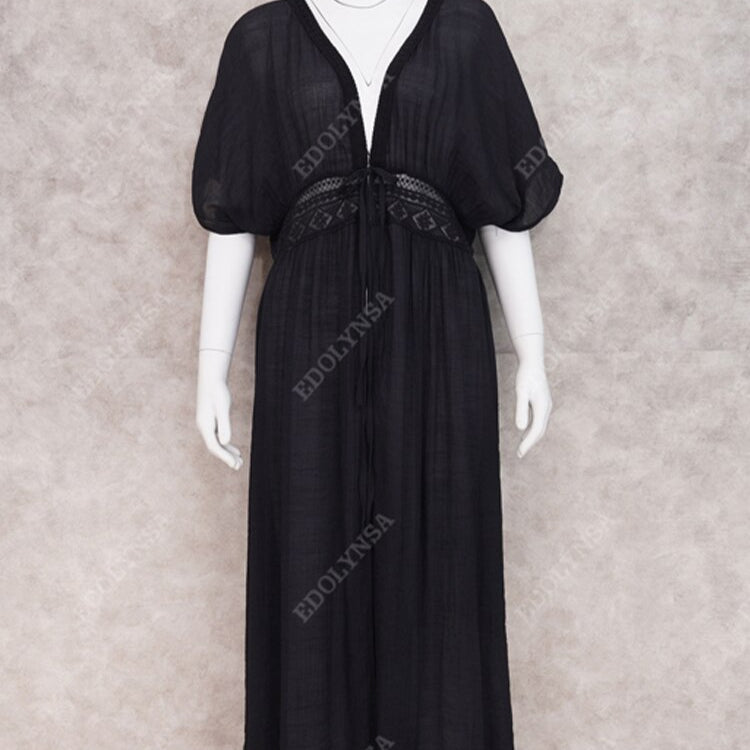 Tunics for Beach Swimsuit Cover up Swimwear Long Kaftan Beach Cover up Beachwear Pareo