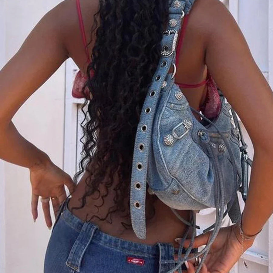 Women 3D Flower Cami Top y2k Sleeveless Backless Spaghetti Strap Crop Top for Going Out Party Streetwear