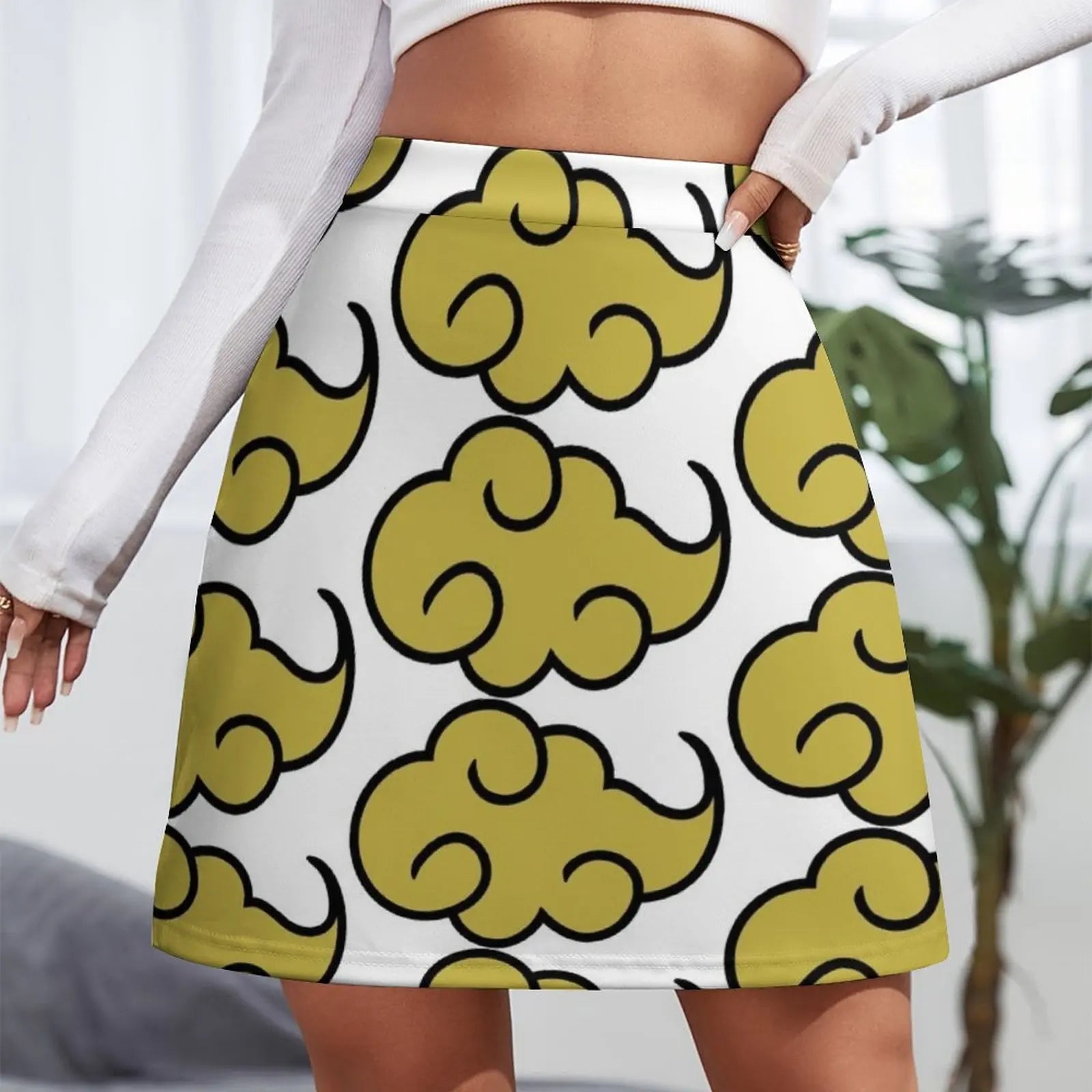 Flying Nimbus Mini Skirt luxury clothes women Women's summer skirts Clothes for summer