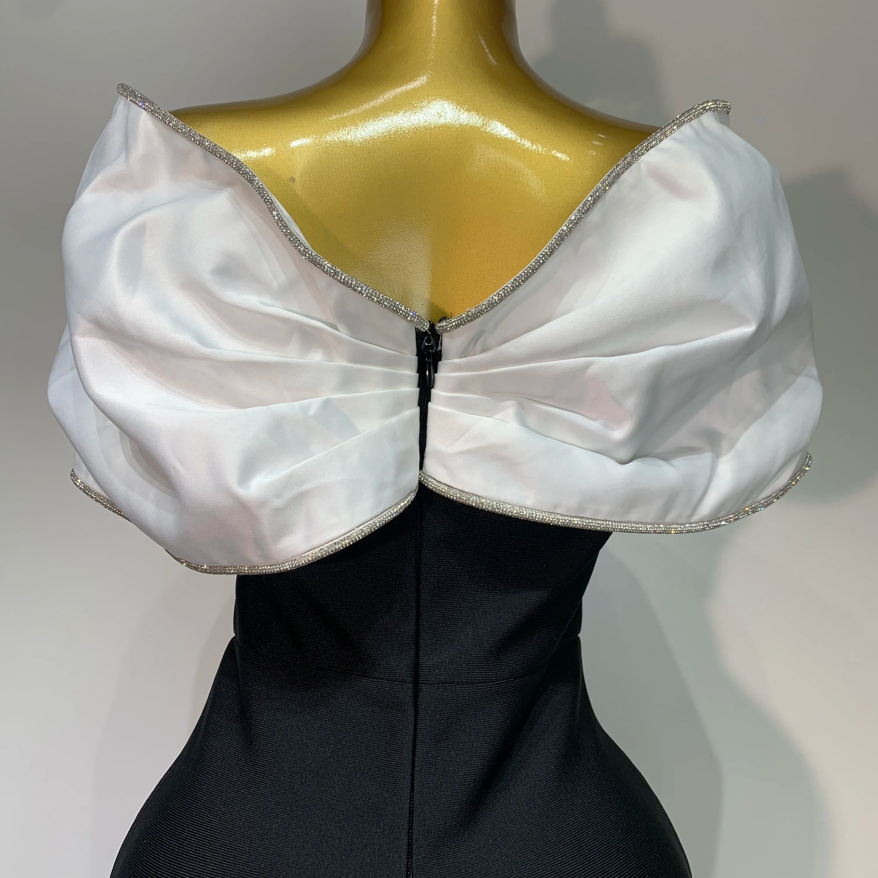 Women Sexy Off Shoulder Rhinestone Bodycon Maxi Long Bandage Dress 2025 Celebrity Elegant Evening Party Luxury Birthday Outfit