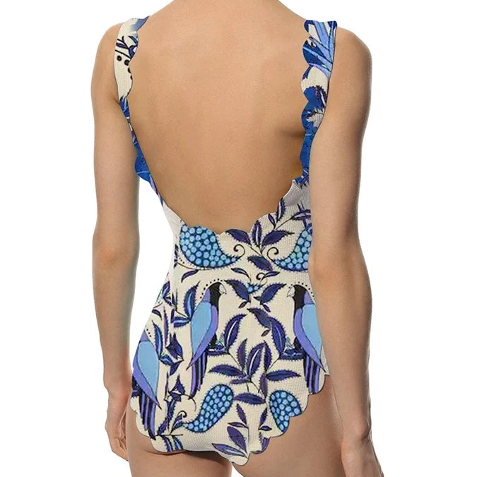 Printed Fashion Swimsuit and Beach Skirt Bikinis Sexy Erotic Suit Fashion Pieces for Slim Fit Luxury Summer Beach Elegance