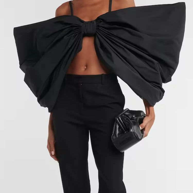 Solid Sexy Slimming Bowknot Tank Tops For Women Square Collar Sleeveless Backless Designer Camisole Vest Female New