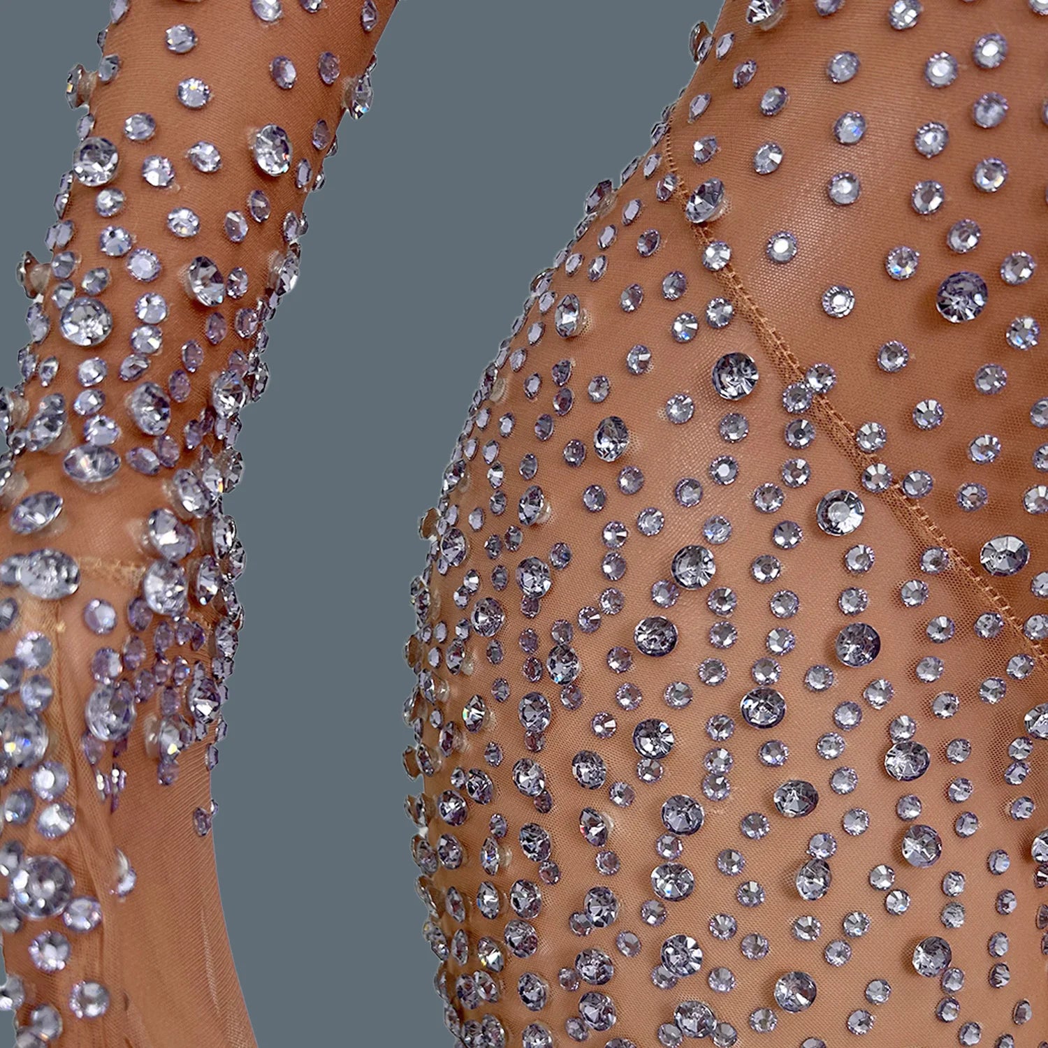 High Street Rhinestones Jumpsuit for Women Luxury Performance Dance Costume Sexy Celebrate Nightclub Party Outfit Tiaotiaotang