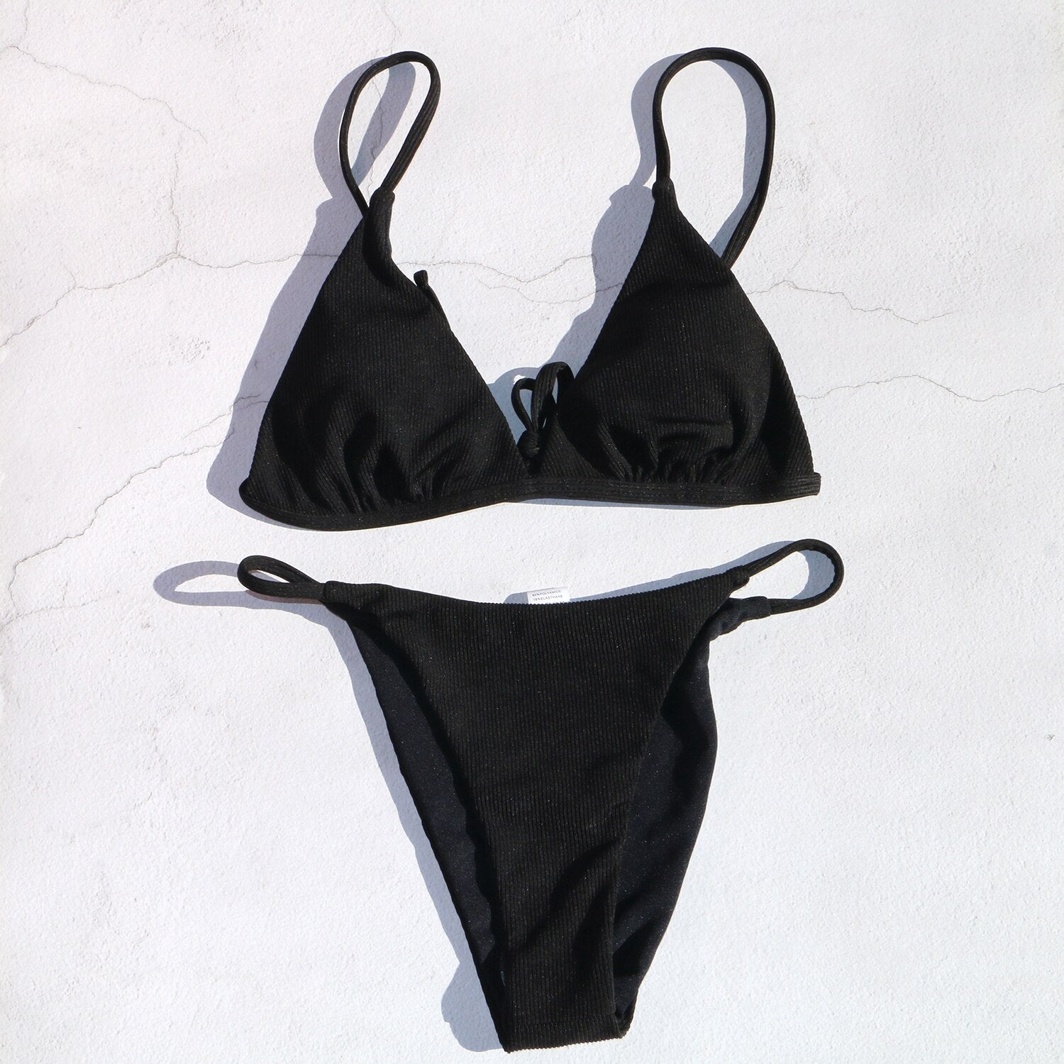 bikinis set swim new 2024 swimwear wire free swimming women swimwear Neon green low waist orange hot bikini swimsuit Black