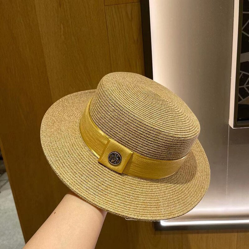 hats for women beach Golf cap Luxury trucker straw hat sunhat summer new Visor panama Fashion elegant Women's hats designer 2024