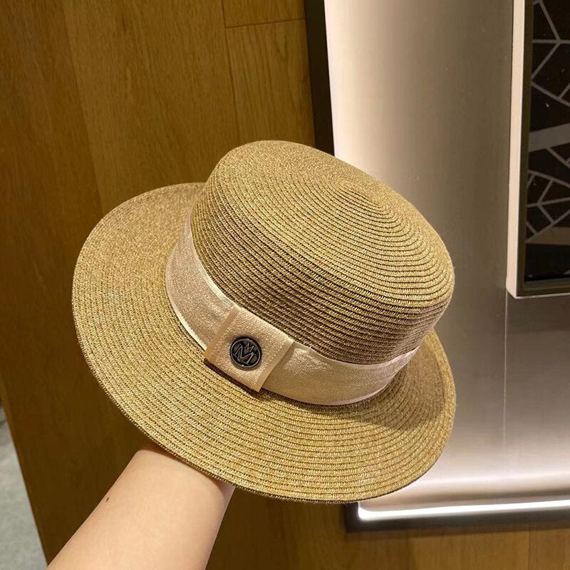 hats for women beach Golf cap Luxury trucker straw hat sunhat summer new Visor panama Fashion elegant Women's hats designer 2024 2 56-58cm