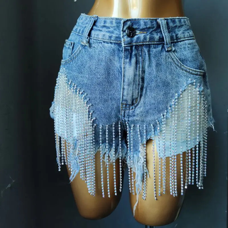 Crystal bikini diamond swimwear biquini diamond bikini beachwear popular swim suit rhinestone swimsuits bikini Sky blue