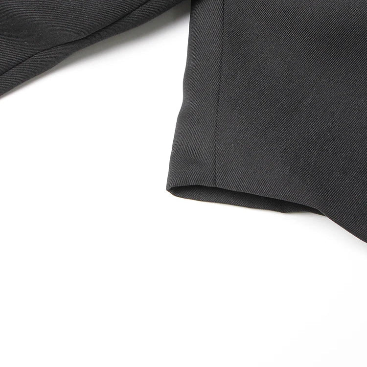 Slimming Solid Blazers For Women Lapel Long Sleeve Patchwork Diamond Temperament Blazer Female Fashion Clothing New