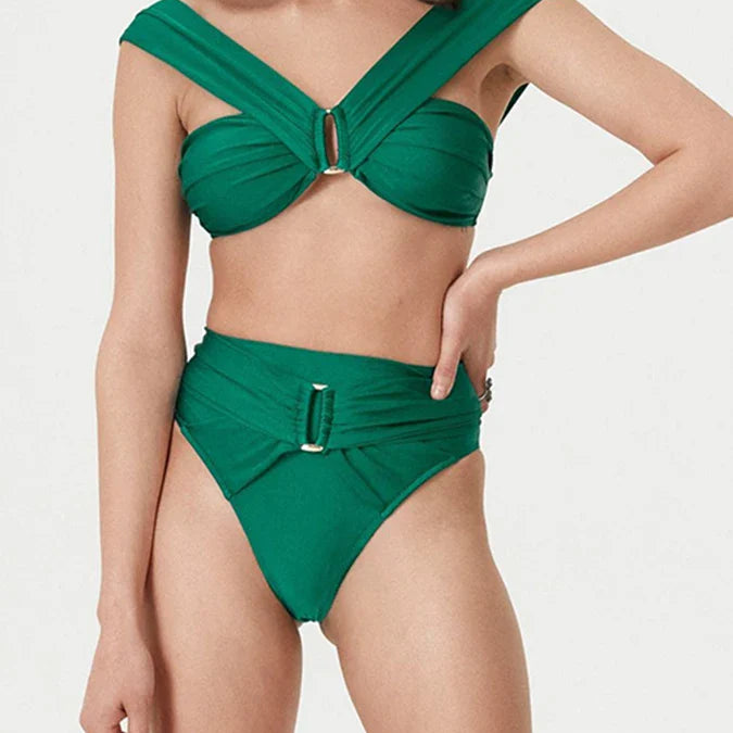 Designer Bikini Vintage Women Two Pieces Swimsuit Cover Up Holiday Beachwear Designer Bathing Suit Summer Surf Wear