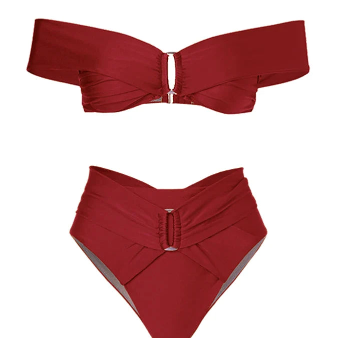 Designer Bikini Vintage Women Two Pieces Swimsuit Cover Up Holiday Beachwear Designer Bathing Suit Summer Surf Wear Ginger